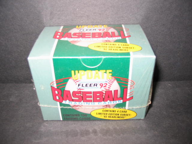 1992 Fleer Baseball Update Factory Set