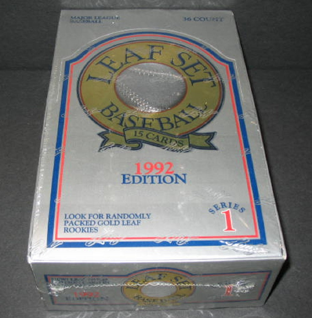1992 Leaf Baseball Series 1 Box
