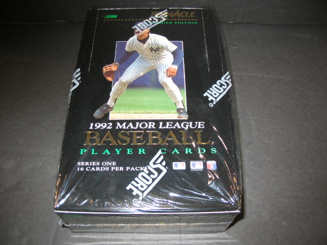 1992 Pinnacle Baseball Series 1 Box (36/16)