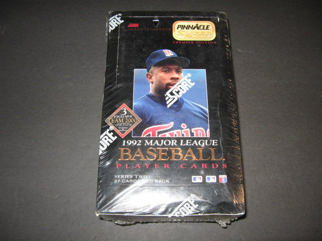 1992 Pinnacle Baseball Series 2 Jumbo Box (24/27)