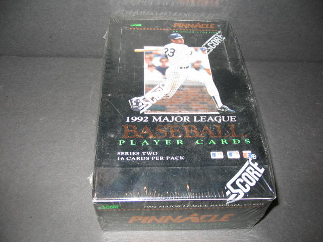 1992 Pinnacle Baseball Series 2 Box (36/16)