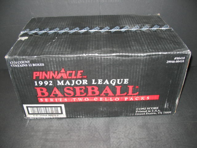 1992 Pinnacle Baseball Series 2 Jumbo Case (12 Box)