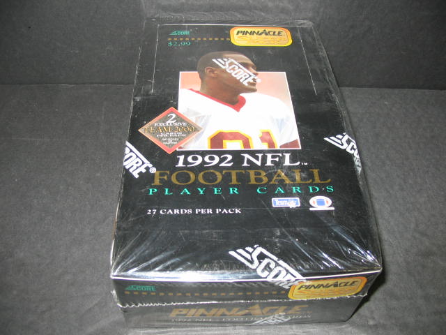 1992 Pinnacle Football Jumbo  Box (24/27)