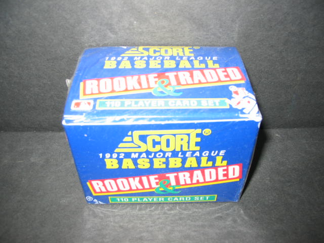 1992 Score Baseball Rookie & Traded Factory Set