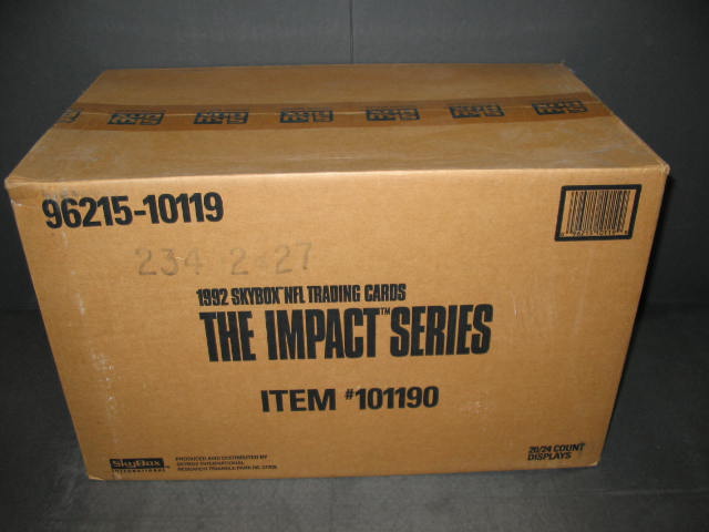 1992 Skybox Impact Football Case (20 Box)