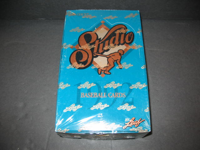 1992 Leaf Studio Baseball Box (48/12)