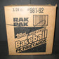 1992 Topps Baseball Rack Pack Case (3 Box)