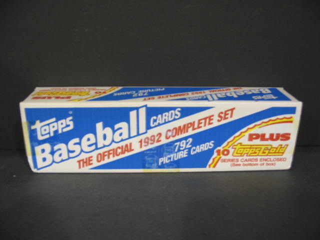 1992 Topps Baseball Factory Set (RWB)