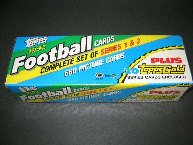1992 Topps Football Factory Set
