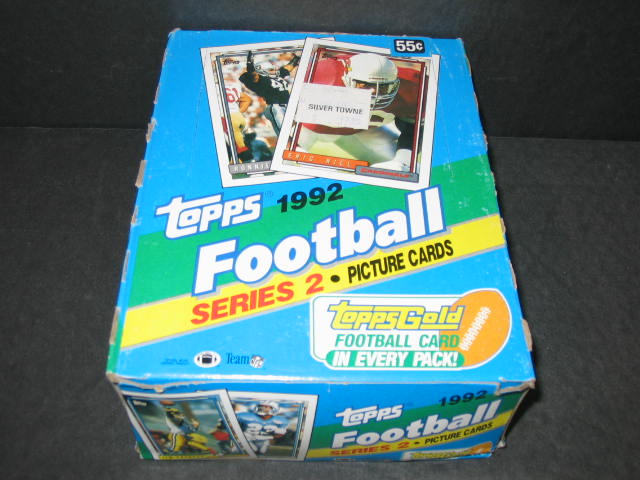 1992 Topps Football Series 2 Box