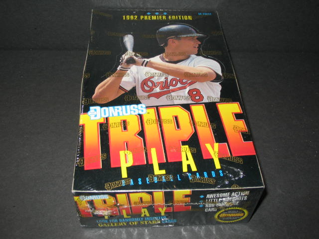 1992 Donruss Triple Play Baseball Box (36/15)