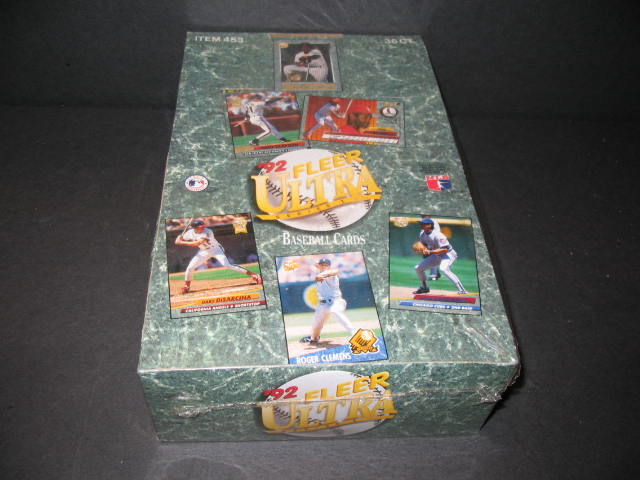 1992 Fleer Ultra Baseball Series 1 Box