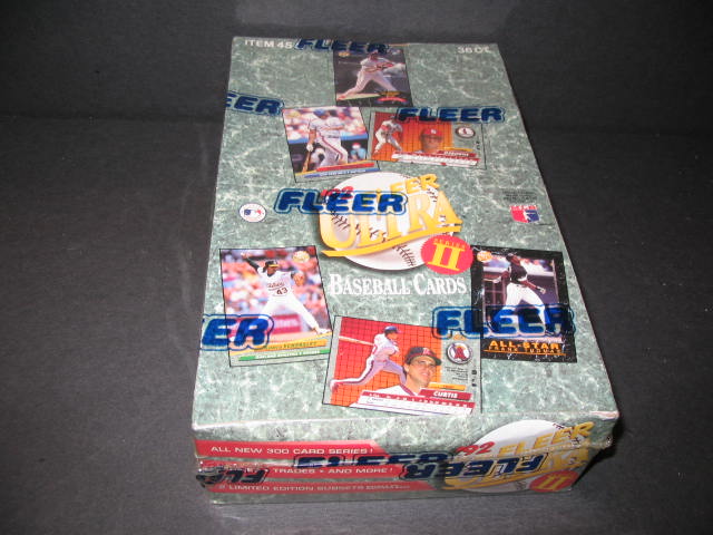 1992 Fleer Ultra Baseball Series 2 Box