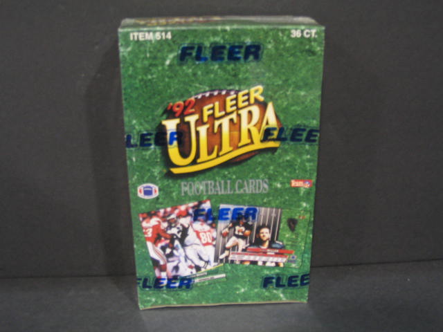 1992 Fleer Ultra Football Box