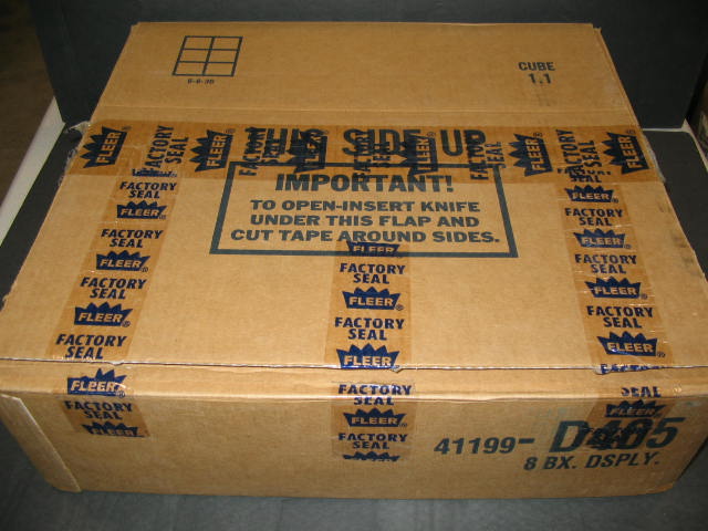 1993/94 Fleer Basketball Series 1 Jumbo Case (8 Box) (D405)