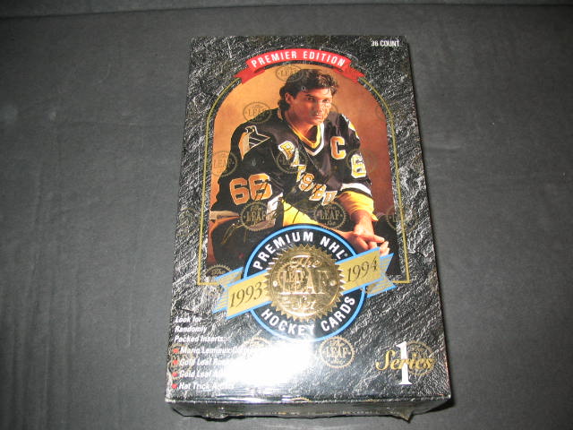 1993/94 Leaf Hockey Series 1 Box (U.S.) (36/14)