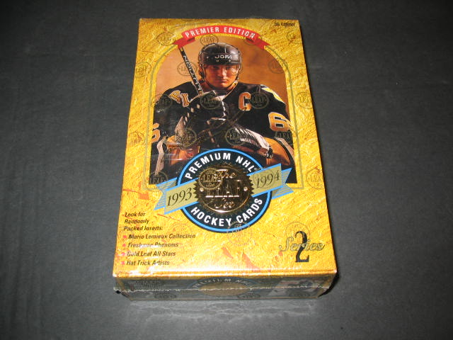 1993/94 Leaf Hockey Series 2 Box (U.S.) (36/14)