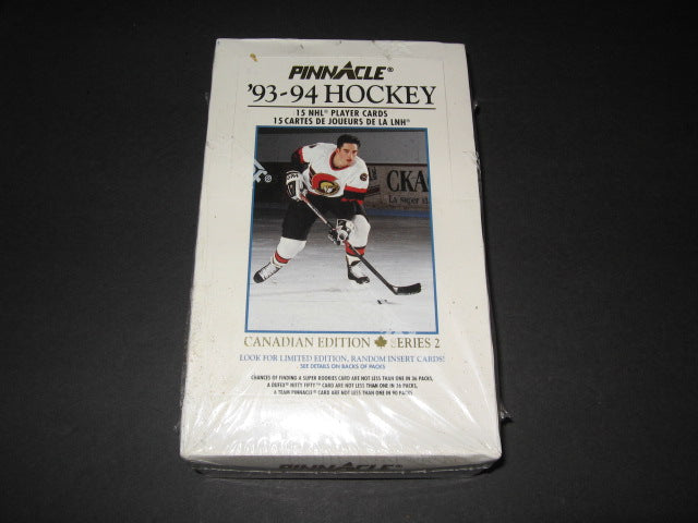 1993/94 Pinnacle Hockey Series 2 Box (Canadian)