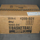 1993/94 Topps Basketball Series 1 Case (20 Box)