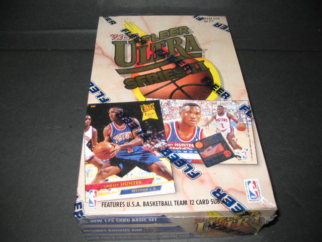 1993/94 Fleer Ultra Basketball Series 2 Box