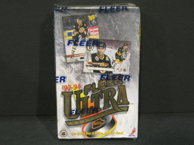 1993/94 Fleer Ultra Hockey Series 1 Box