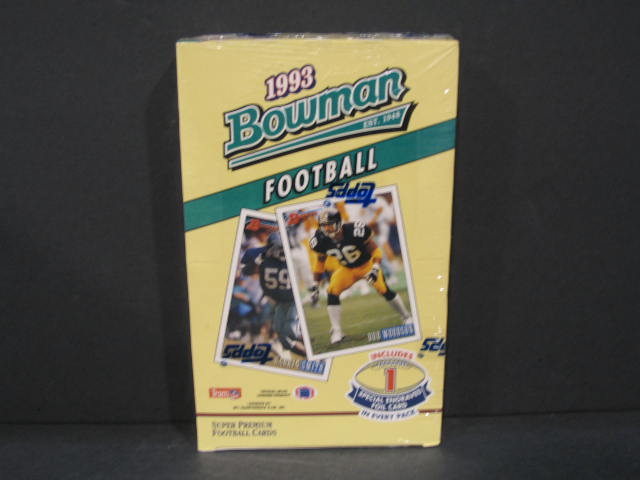 1993 Bowman Football Box (24/14)