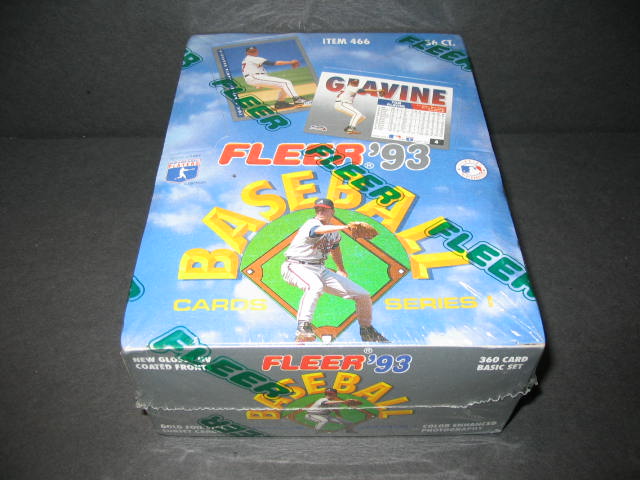 1993 Fleer Baseball Series 1 Box (36/15)