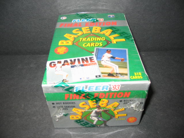 1993 Fleer Baseball Final Edition Factory Set