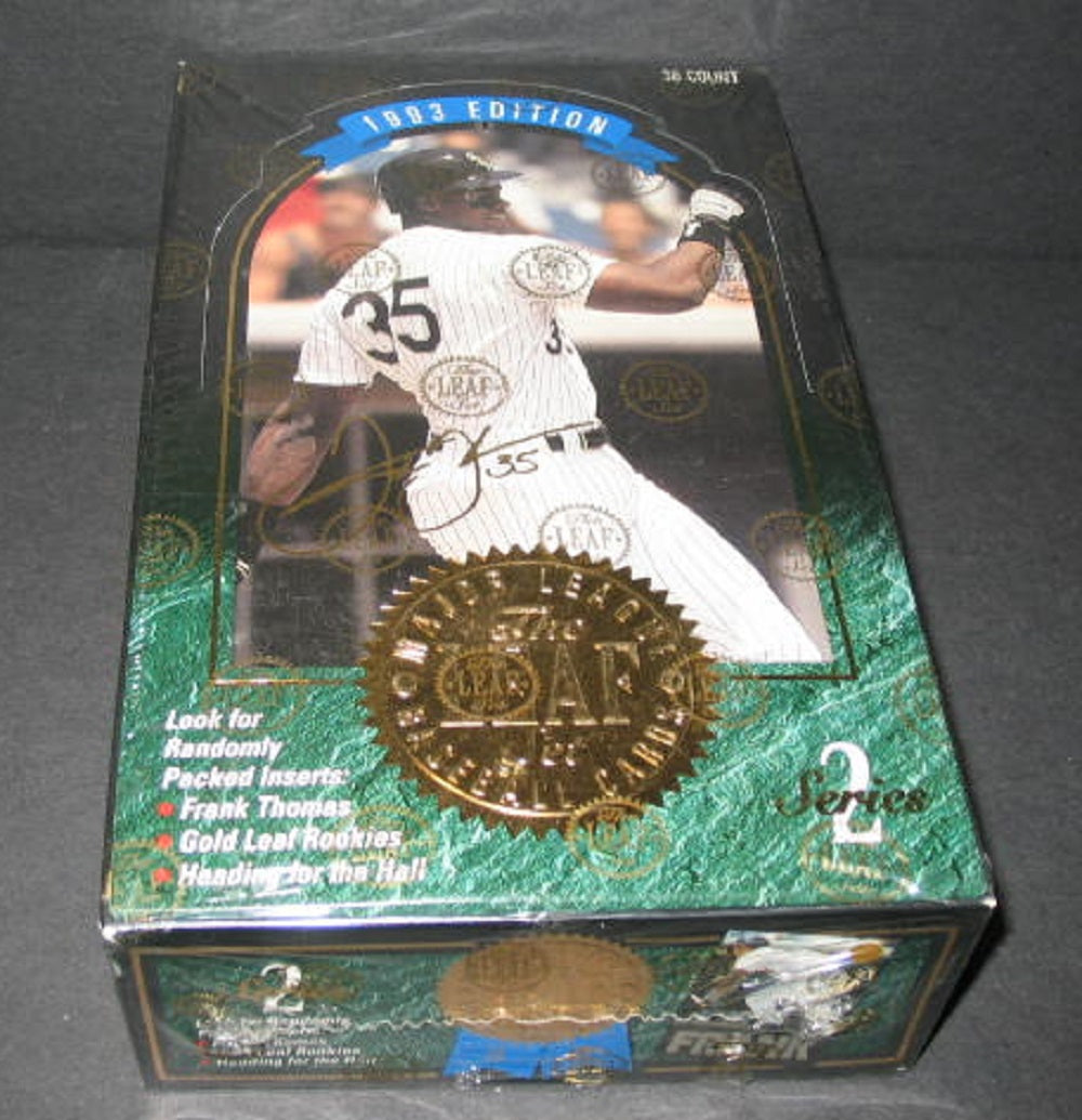 1993 Leaf Baseball Series 2 Box (36/14)