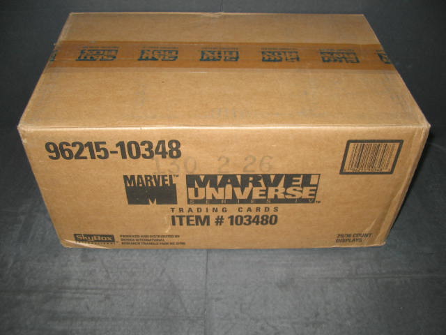 1993 Skybox Marvel Universe Series 4 Case (20 Box)