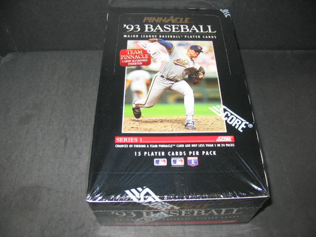 1993 Pinnacle Baseball Series 1 Box (36/15)