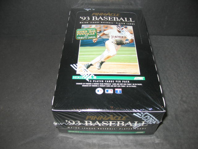 1993 Pinnacle Baseball Series 2 Box