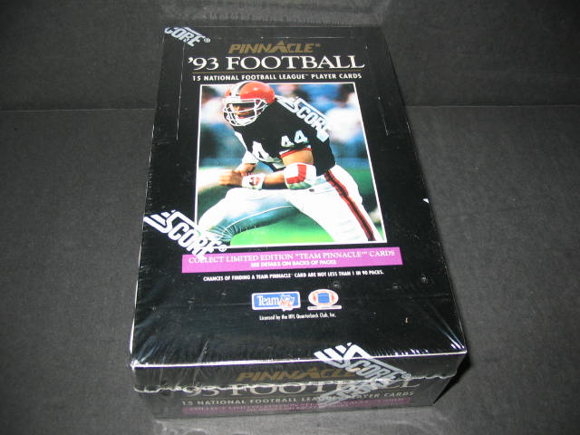 1993 Pinnacle Football Box