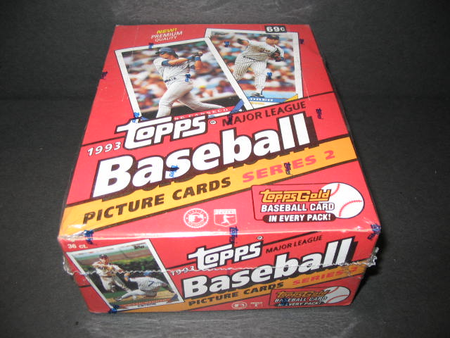 1993 Topps Baseball Series 2 Box