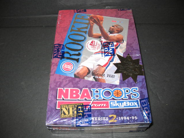 1994/95 Hoops Basketball Series 2 Box (Hobby)