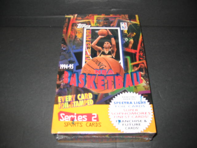 1994/95 Topps Basketball Series 2 Box