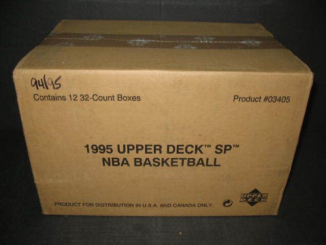 1994/95 Upper Deck SP Basketball Case (Hobby) (12 Box)