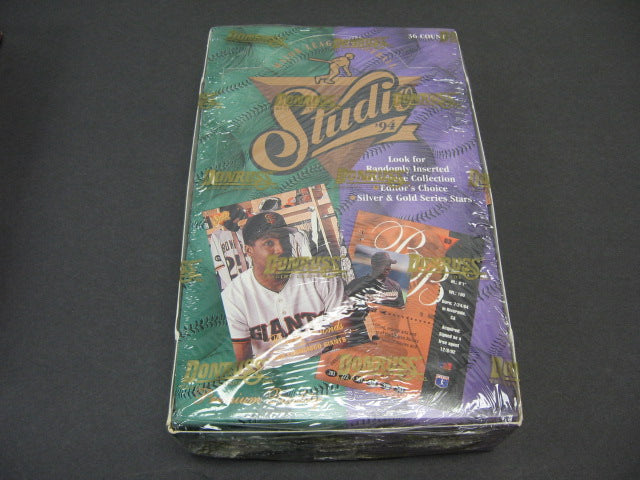 1994 Donruss Studio Baseball Box
