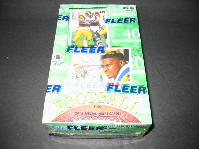 1994 Fleer Football Box