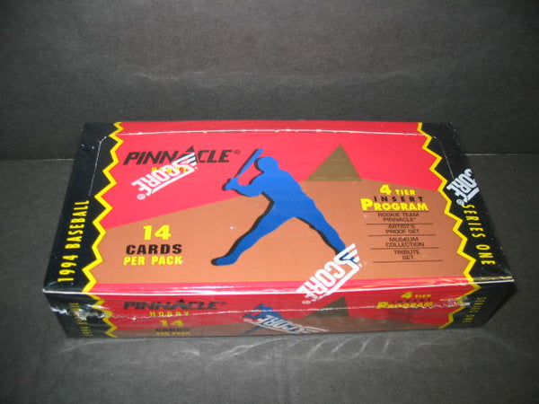1994 Pinnacle Baseball Series 1 Box (Hobby) (24/14) – Baseball