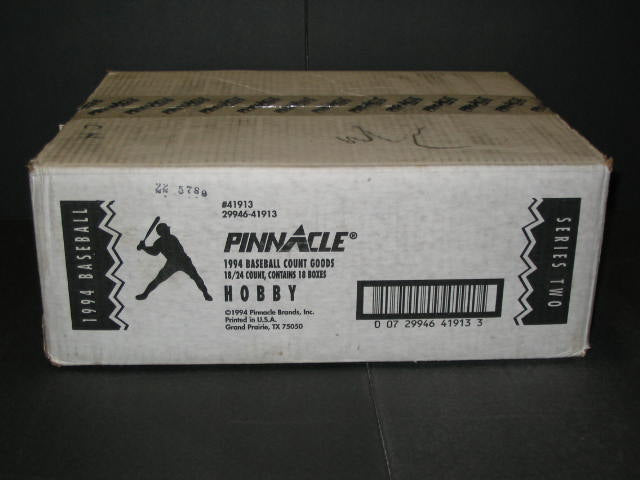 1994 Pinnacle Baseball Series 2 Case (18 Box)
