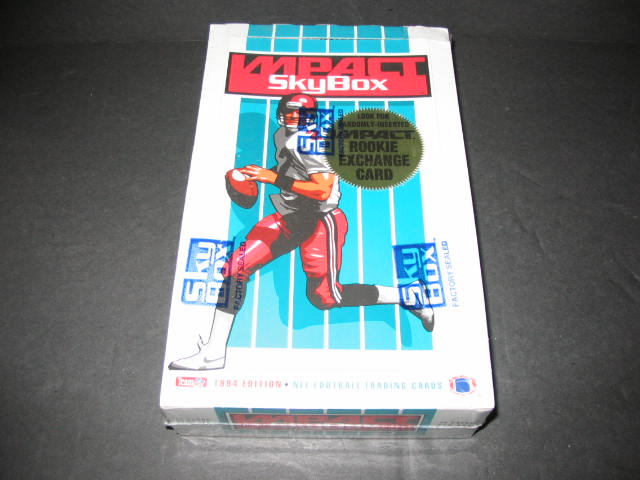 1994 Skybox Impact Football Box