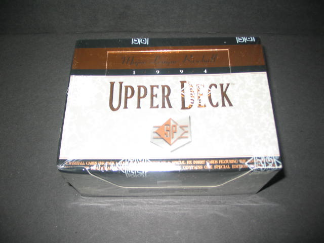 1994 Upper Deck SP Baseball Box (Authenticate)