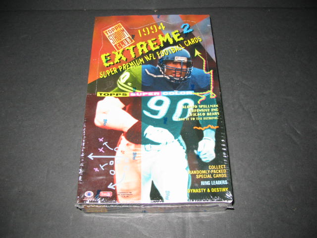 1994 Topps Stadium Club Football Series 2 Box