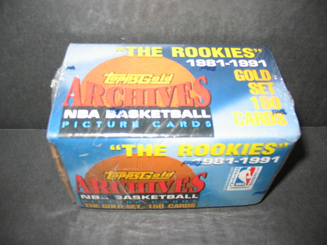 1992 Topps Archives Basketball Gold Factory Set