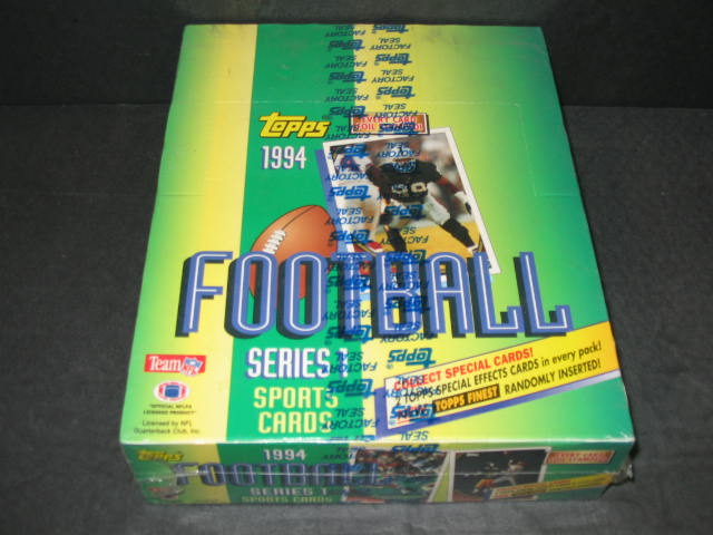 1994 Topps Football Series 1 Rack Box