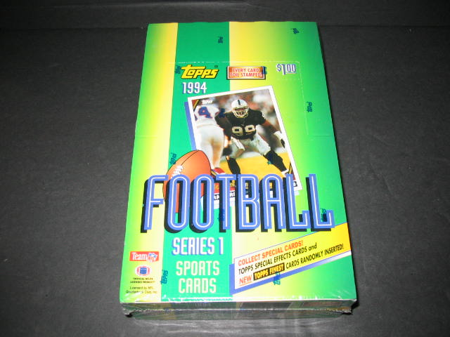 1994 Topps Football Series 1 Box