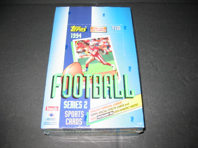 1994 Topps Football Series 2 Box