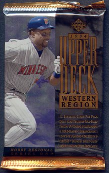 1994 Upper Deck Baseball Unopened Series 1 Pack (H)