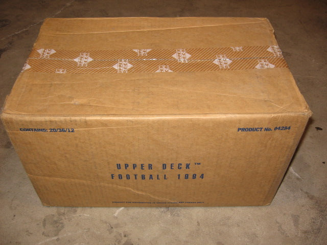 1994 Upper Deck Football Case (20 Box)